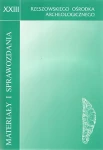 Rzeszowski Ośrodek Archeologiczny - Materiały i Sprawozdania XXIII